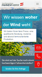 Mobile Screenshot of fahnenfabrik.at